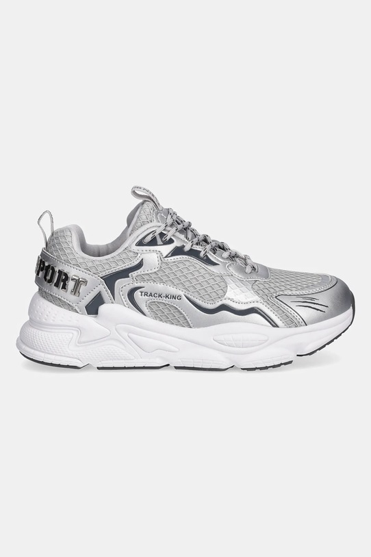 PLEIN SPORT sneakersy Track-King Chrome USC0843.STE003N.70 srebrny AW25