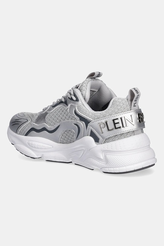Obuwie PLEIN SPORT sneakersy Track-King Chrome USC0843.STE003N.70 srebrny