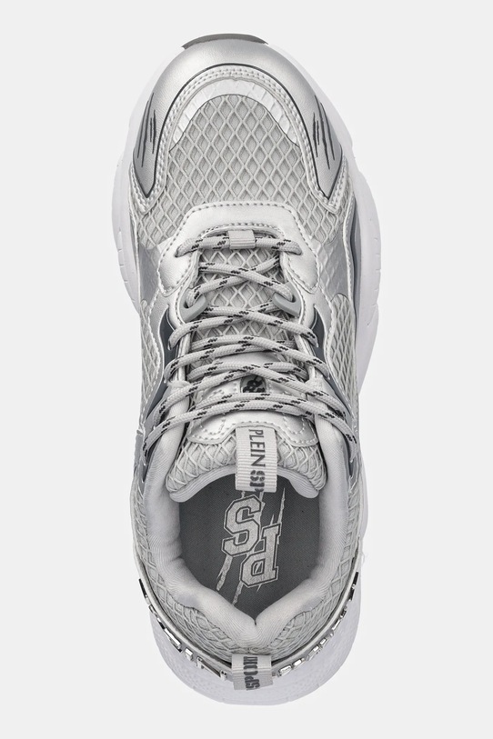 PLEIN SPORT sneakersy Track-King Chrome srebrny USC0843.STE003N.70