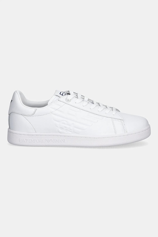 EA7 Emporio Armani sneakersy skórzane AF10848.7X000331 biały AW25