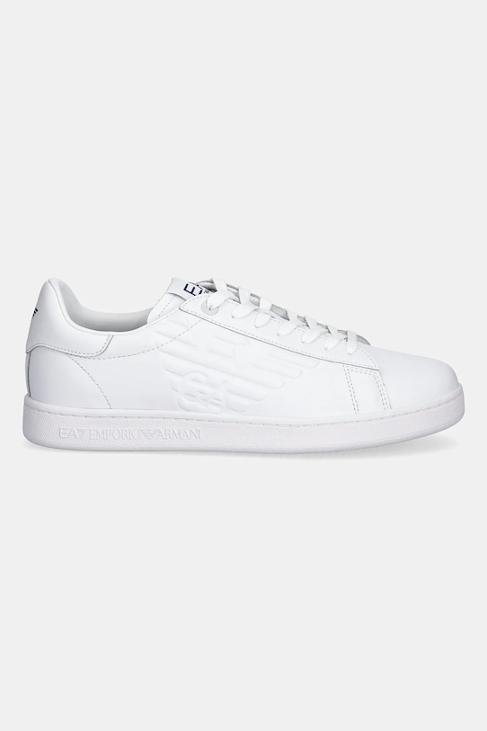 EA7 Emporio Armani sneakers din piele AF10848.7X000331 alb AW25