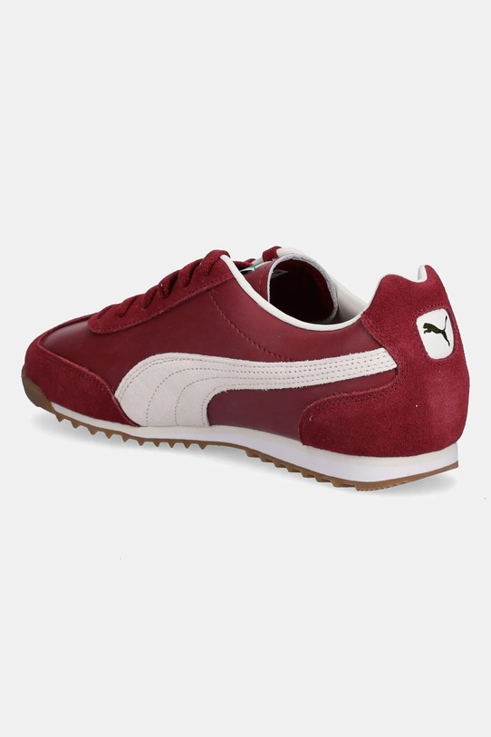 Obuwie Puma sneakersy skórzane Arizona Retro 402353 bordowy