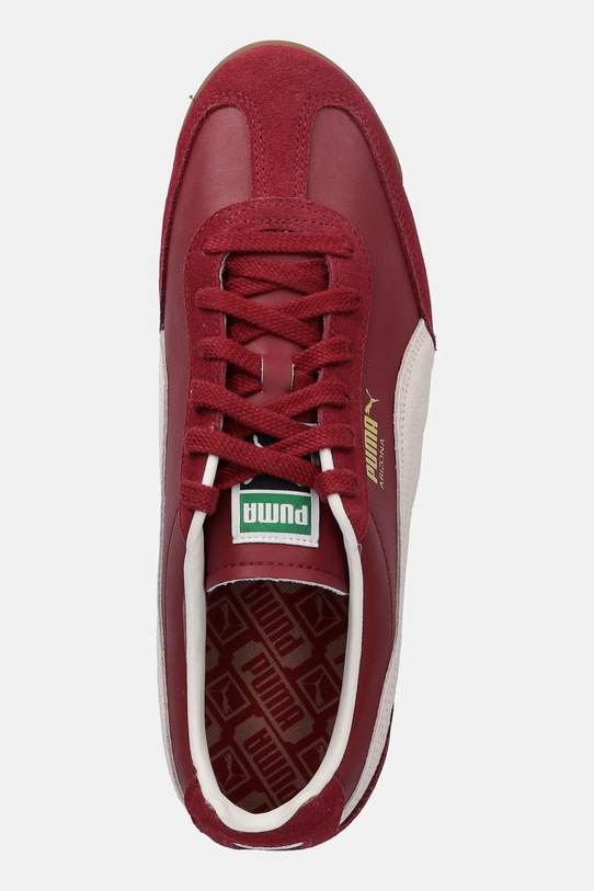 Puma sneakersy skórzane Arizona Retro bordowy 402353