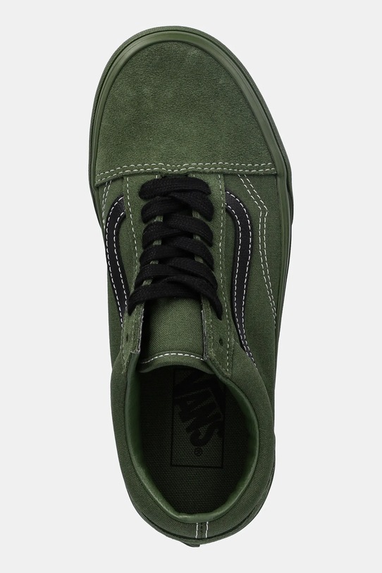 Tenisice od brušene kože Vans Old Skool zelena VN000D6W2031