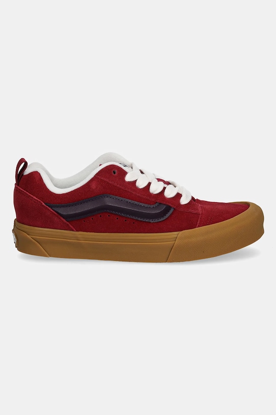 Usnjene teniske Vans Knu Skool VN000D6ZBRD1 rdeča AW25