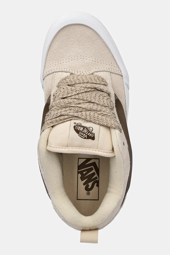 Vans tenisówki zamszowe Knu Skool beżowy VN000D6ZCHW1