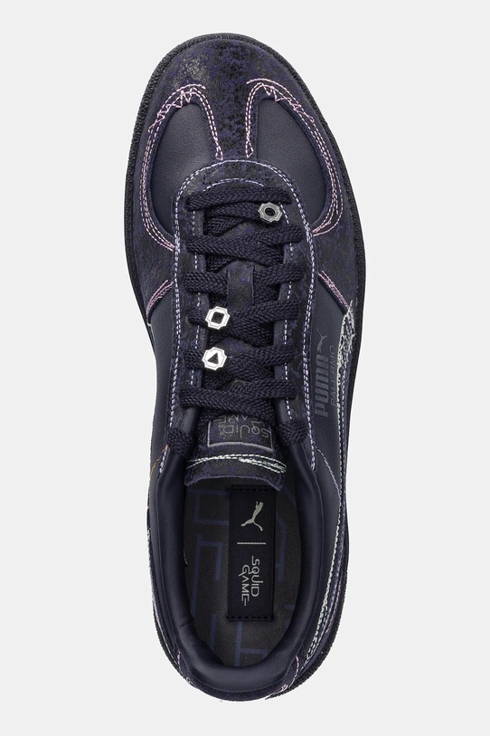 Puma sneakersy skórzane Palermo SQUID GAME granatowy 403859