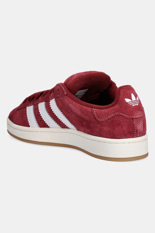 Încălțăminte adidas Originals sneakers din piele întoarsă Campus 00S JQ8349 burgundia