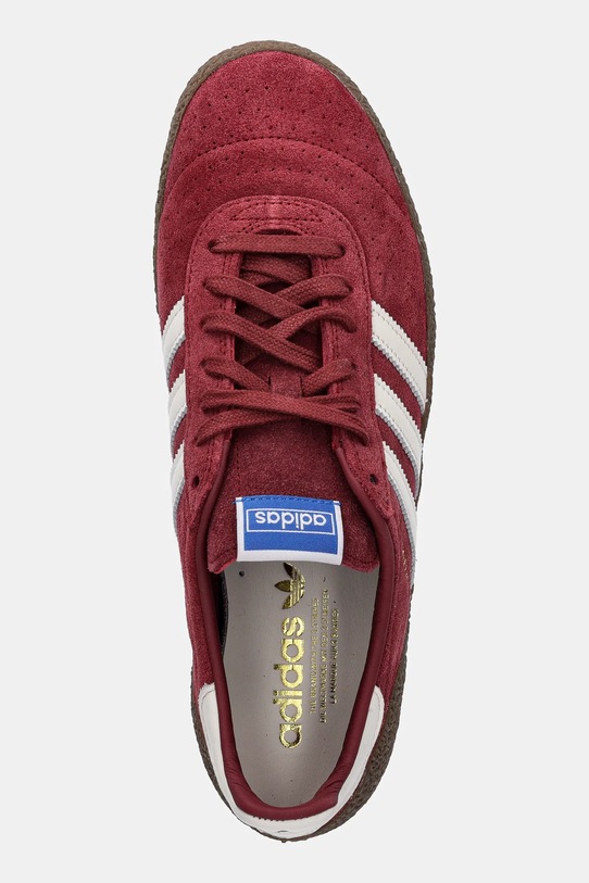 Semišové tenisky adidas Originals Montreal 76 burgundské JR8371