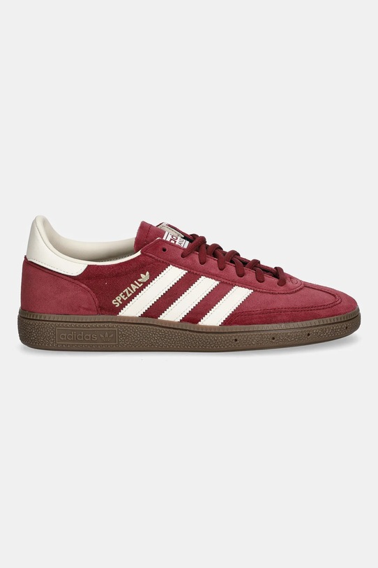 Замшеві кросівки adidas Originals Handball Spezial JR2122 бордо AW25