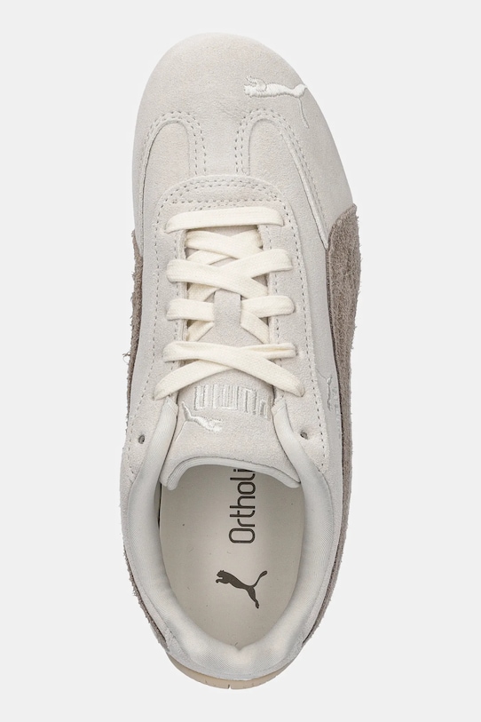Puma sneakers din piele întoarsă Speedcat Elevated Wns bej 403619