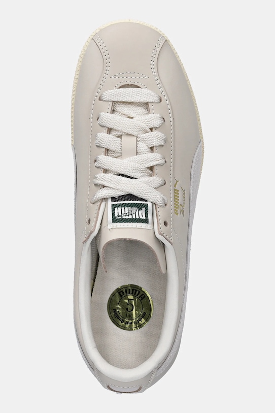 Puma sneakersy skórzane Brasil Terrace Views beżowy 403167