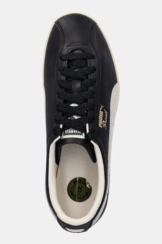 Puma sneakersy skórzane Brasil Terrace Views czarny 403167