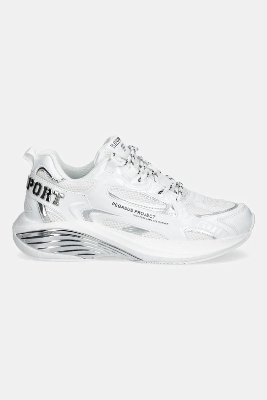 PLEIN SPORT sneakersy Pegasus USC0848.STE003N.01 biały AW25
