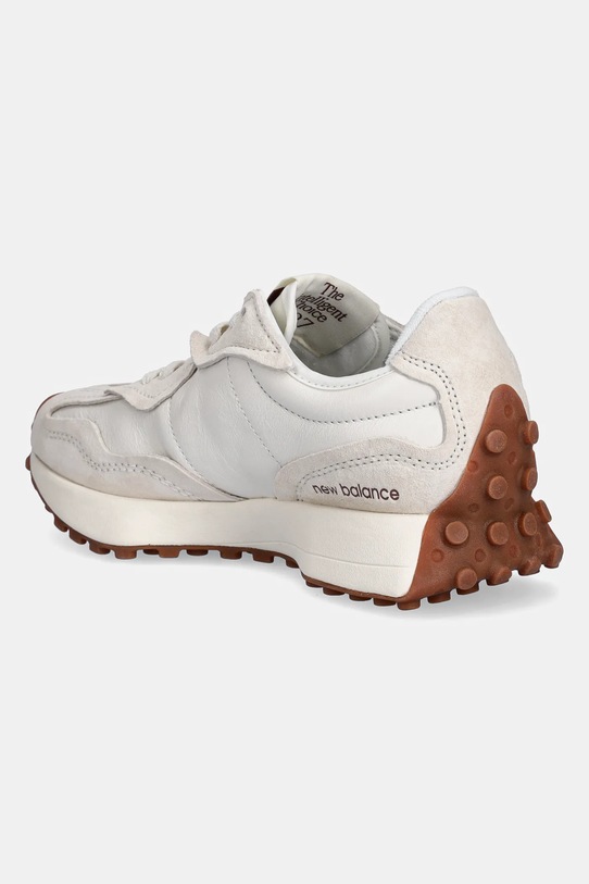 Obuwie New Balance sneakersy skórzane 327 U327WKM beżowy