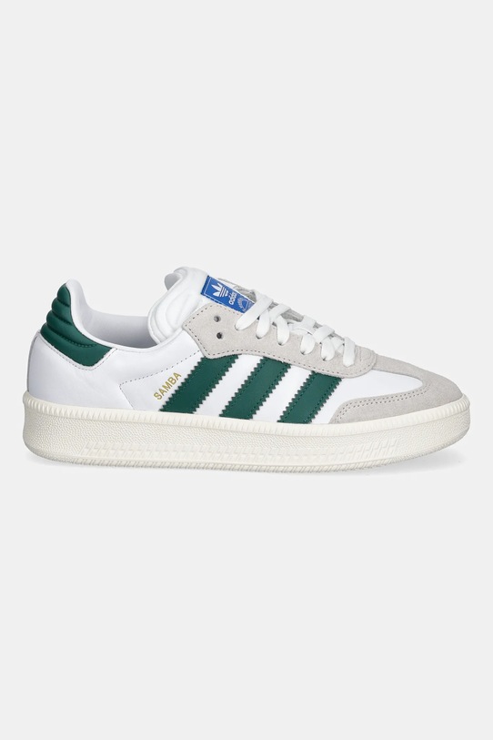 Usnjene superge adidas Originals Samba XLG JR0934 bela AW25