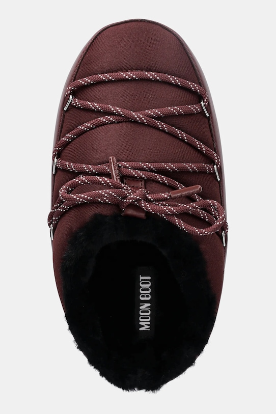 Moon Boot papucs MB EVX MULE NYLON burgundia 80D1470110.D013