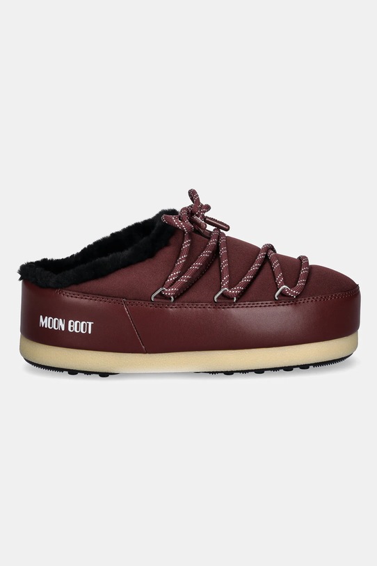 Moon Boot klapki MB EVX MULE NYLON 80D1470110.D013 czerwony AW25