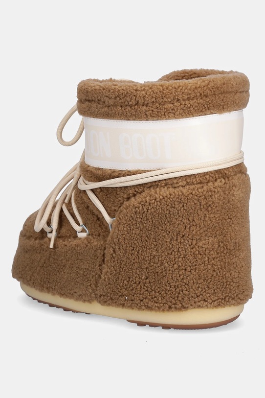 Obuwie Moon Boot śniegowce MB ICON LOW FLEECE 80D1409700.M047 brązowy