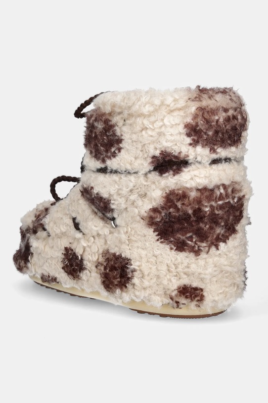 Obuwie Moon Boot śniegowce MB ICON LOW CURLY 80D1409690.MM04 beżowy
