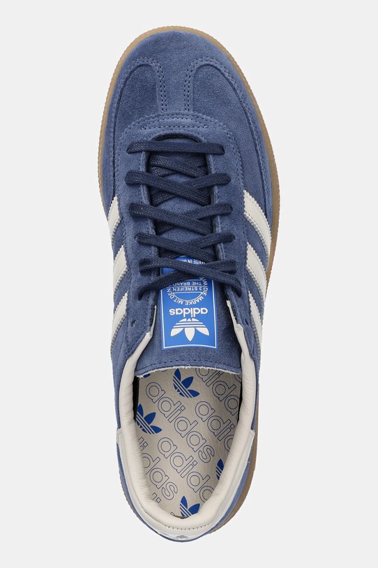 Замшевые кроссовки adidas Originals Handball Spezial Mig тёмно-синий JR9534