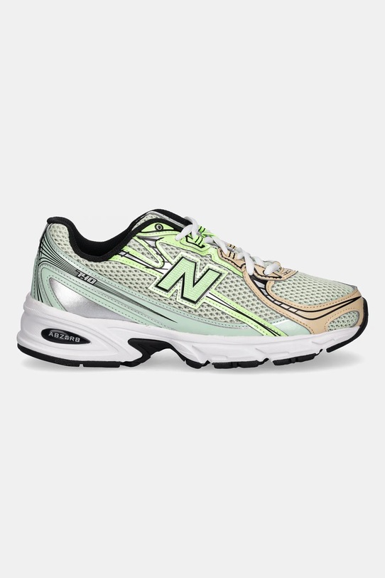 New Balance sneakersy 740 U740YC2 zielony AW25