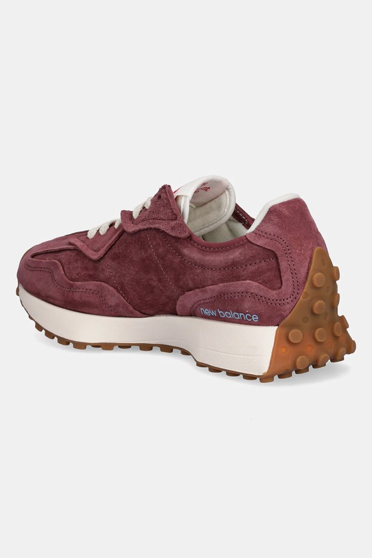 Obuwie New Balance sneakersy zamszowe 327 U327WSA bordowy
