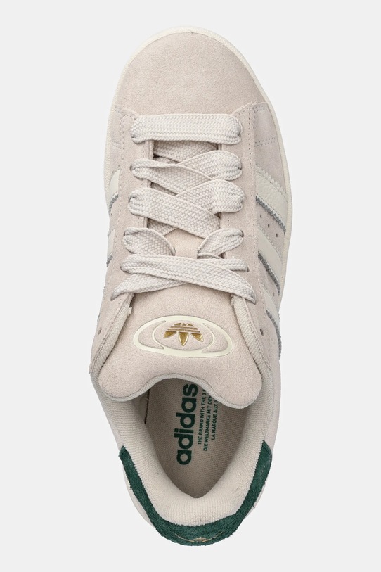 adidas Originals sneakersy zamszowe Campus 00S beżowy JS3786