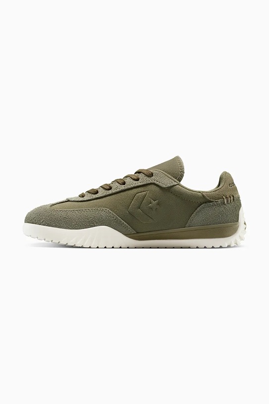 Converse sneakersy zamszowe Run Star Trainer A13057C zielony