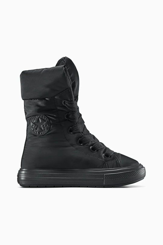 Sněhule Converse Chuck Taylor All Star Elements Boot jemné zateplení černá A13889C