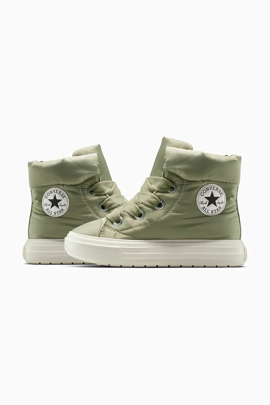 Converse śniegowce Chuck Taylor All Star Elements Boot zielony A14275C