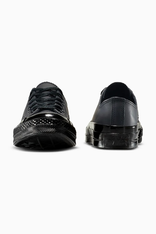 Încălțăminte Converse teniși de piele Chuck 70 A15551C negru