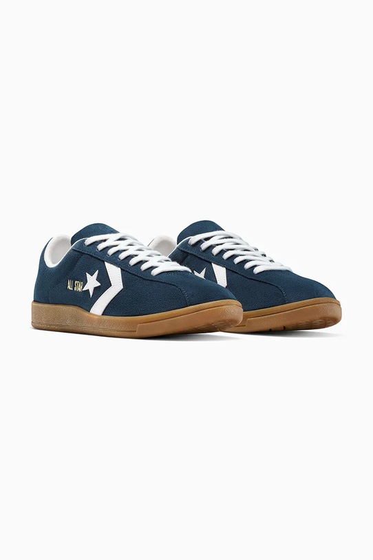 Велурени маратонки Converse All Star Classic Trainer A15622C тъмносин AW25