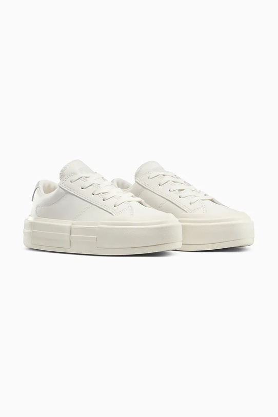 Converse scarpe da ginnastica in pelle Chuck Taylor All Star Cruise A15818C bianco AW25