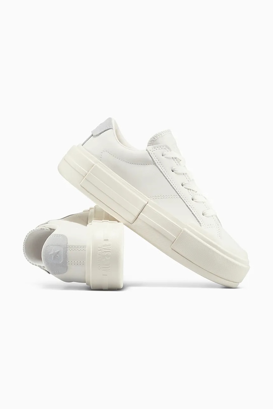 Converse teniși de piele Chuck Taylor All Star Cruise alb A15818C