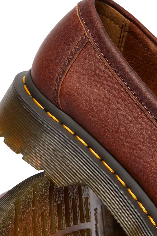 Dr. Martens mokasyny skórzane Adrian YS Tassel Loafer pomarańczowy DM31995253