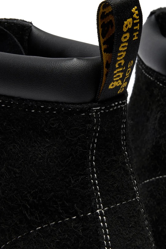 Dr. Martens buty zamszowe 939 6 Eye Boot czarny DM41380001