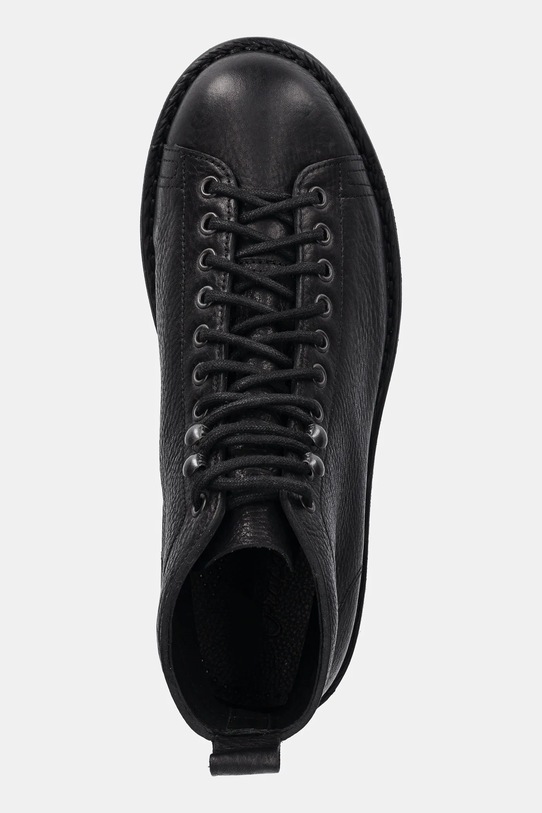 Кожаные туфли Fracap Monkey R200 чёрный MAGNIFICO.R200.MONKEY