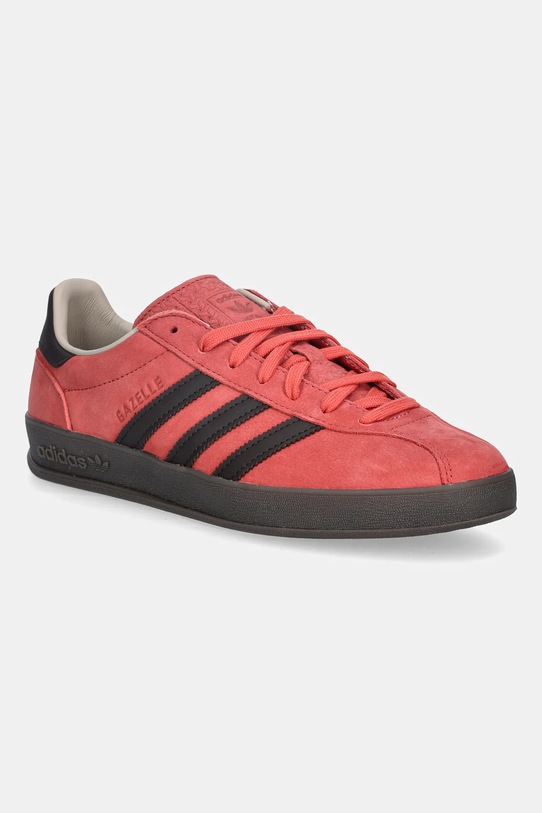 Nubukové tenisky adidas Originals Gazelle Indoor Pro iný červená JR8839