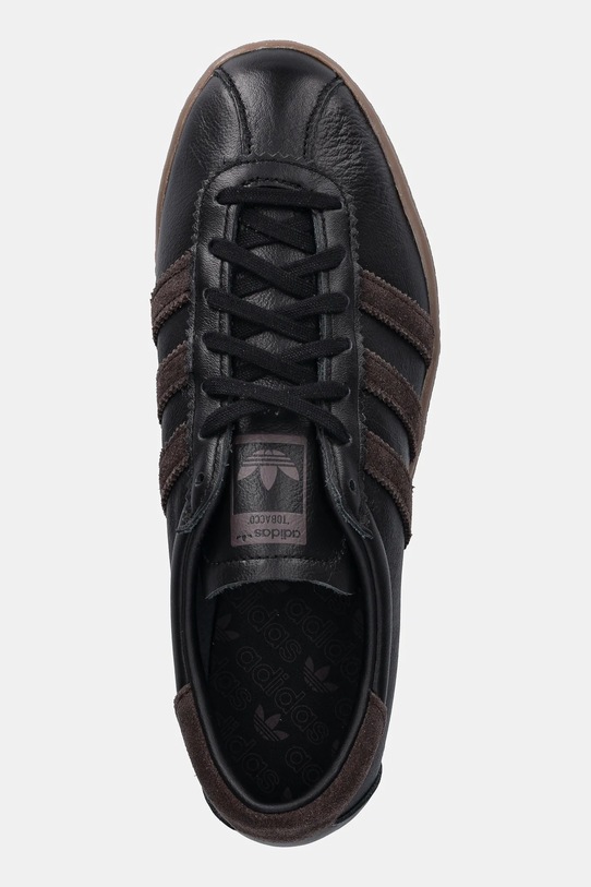 Kožené tenisky adidas Originals Tobacco čierna JS1364