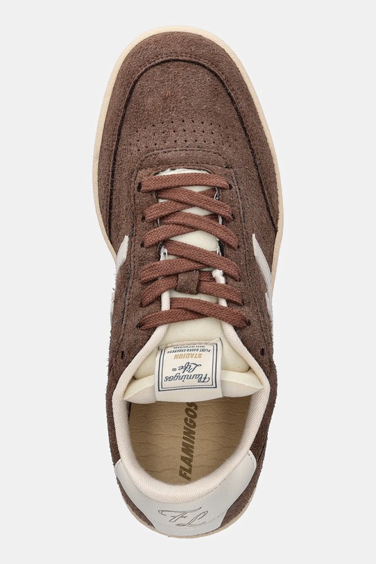 Flamingos sneakersy Stadion brązowy STHAISUECOF