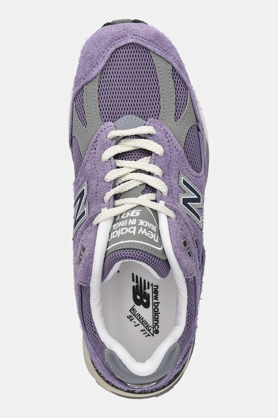 New Balance sneakersy zamszowe Made in UK fioletowy U991LV2
