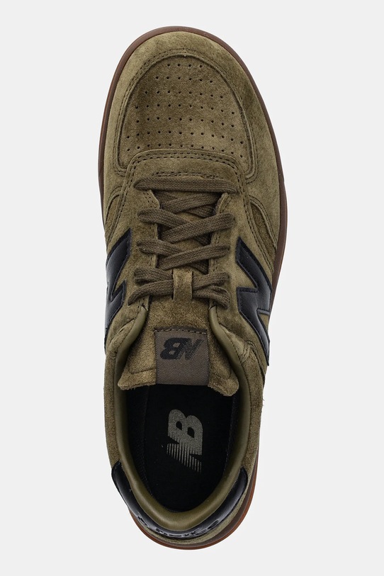 New Balance sneakersy zamszowe 500 zielony CT500TRA
