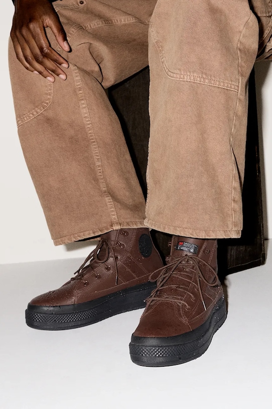 Δερμάτινα ελαφριά παπούτσια Converse CTAS EQUIP WP BOOT A14615C