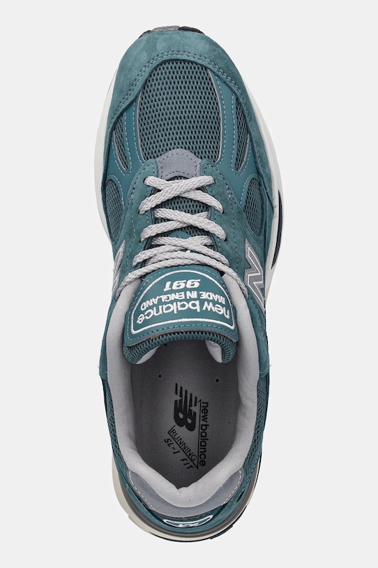 New Balance sneakersy Made in UK U991BU2 turkusowy U991BU2