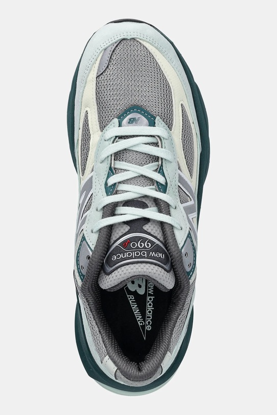 New Balance sneakersy Made in USA U990GT6 turkusowy U990GT6