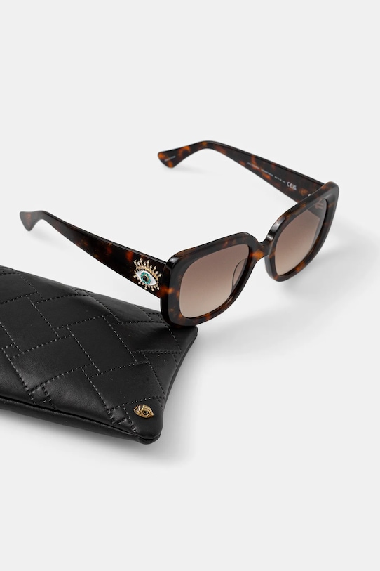Kurt Geiger London okulary przeciwsłoneczne Evil Eye 4738932679 brązowy