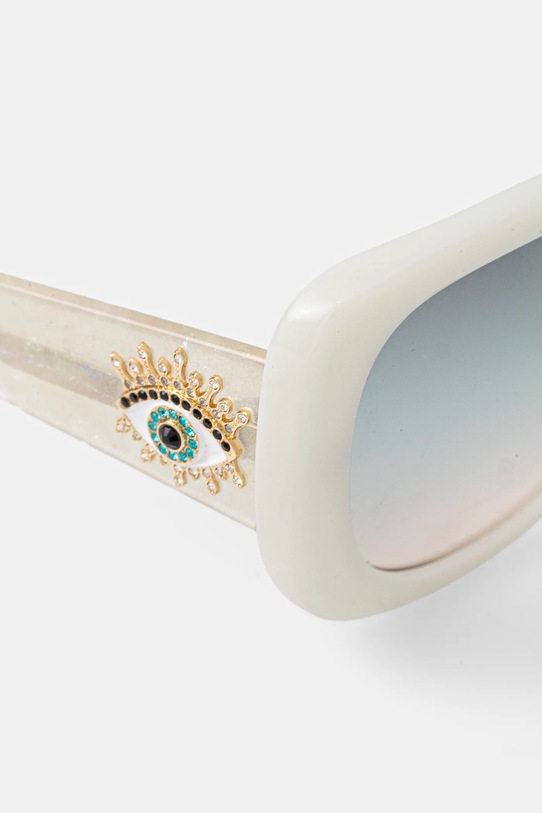 Akcesoria Kurt Geiger London okulary przeciwsłoneczne Evil Eye 4738941679 beżowy