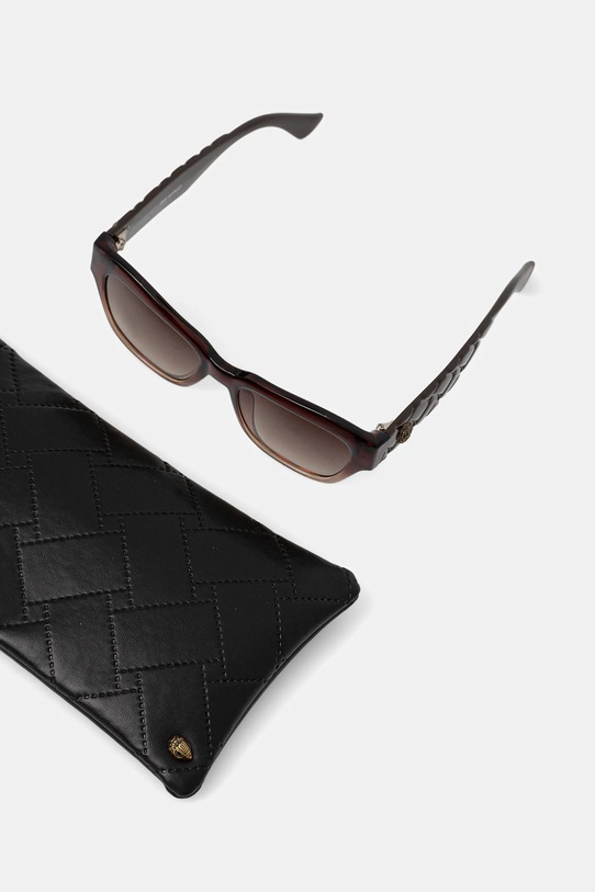 Kurt Geiger London okulary przeciwsłoneczne KENSINGTON 4739530679 brązowy