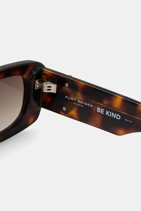 Akcesoria Kurt Geiger London okulary przeciwsłoneczne SHOREDITCH 2798139679 brązowy